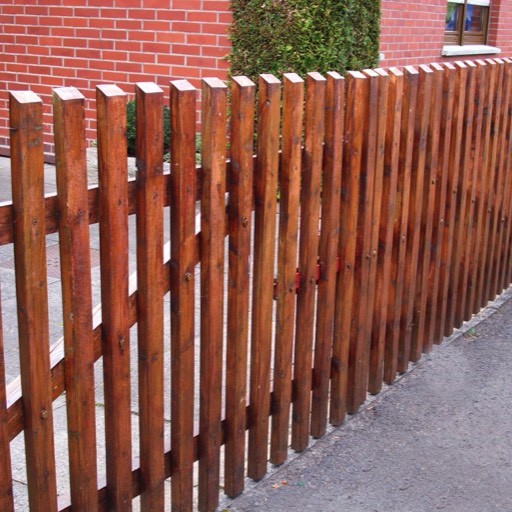 Zaun aus Holz